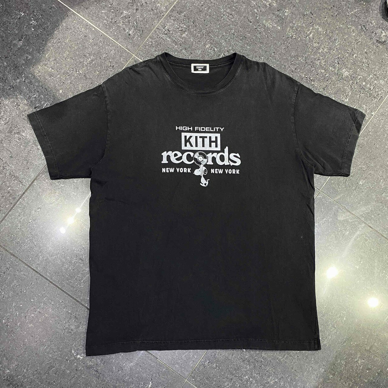 KITH x PEANUTS HIGH FIDELITY VINTAGE TEE SIZE-L キス×ピーナッツ ヴィンテージ半袖Tシャツ 南堀江店【中古】