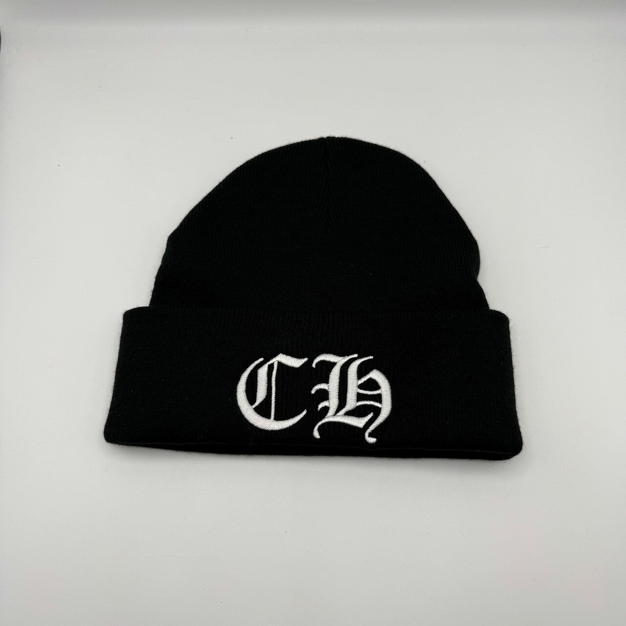 Rakuten - CHROME HEARTS CH ACRYLIC WATCH CAP BEANIE クロムハーツ アクリルワッチキャップ ニット帽 ビーニー 南堀江店【中古】