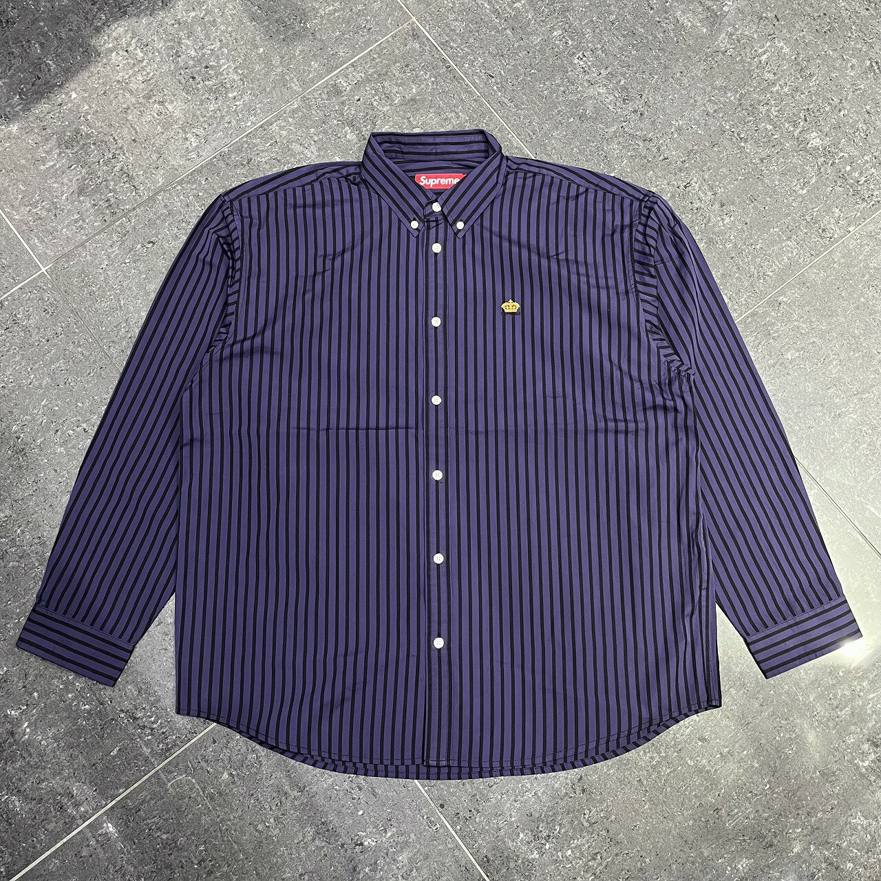 乐天商城 - Supreme 26ss Stripe Shirt SIZE-L シュプリーム ストライプシャツ 南堀江店【中古】