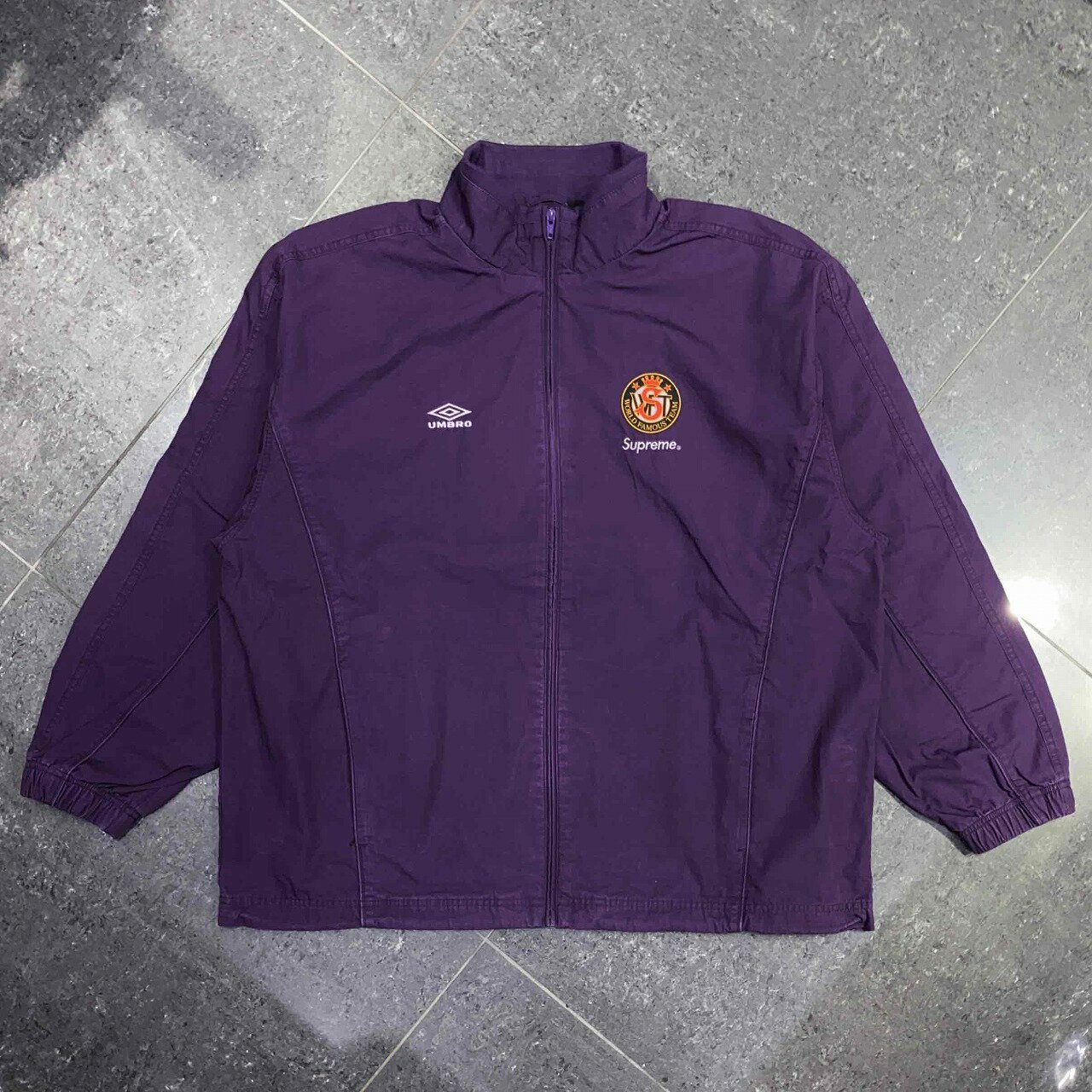 乐天商城 - Supreme 26ss Umbro Cotton Ripstop Track Jacket SIZE-XL シュプリーム×アンブロ コットンリップストップトラックジャケット 南堀江店【中古】