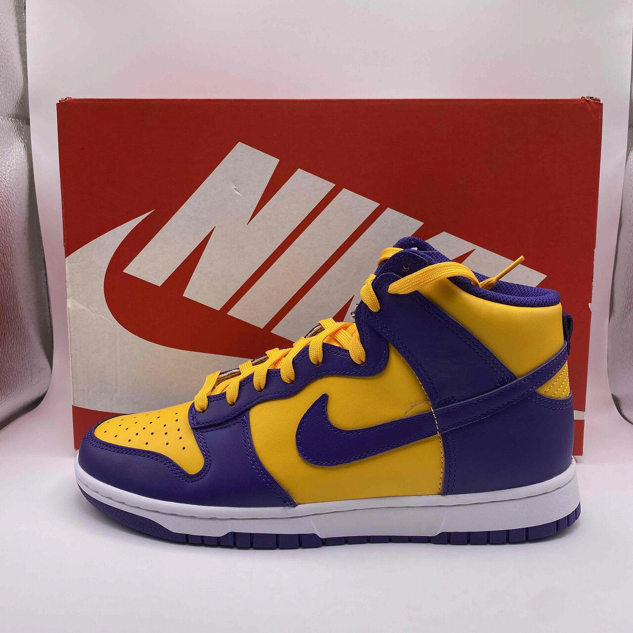 新品NIKE ダンクハイ　レイカーズ26.5cm 楽天市場】レイカーズ（シリーズダンク（ナイキ））（靴）の通販