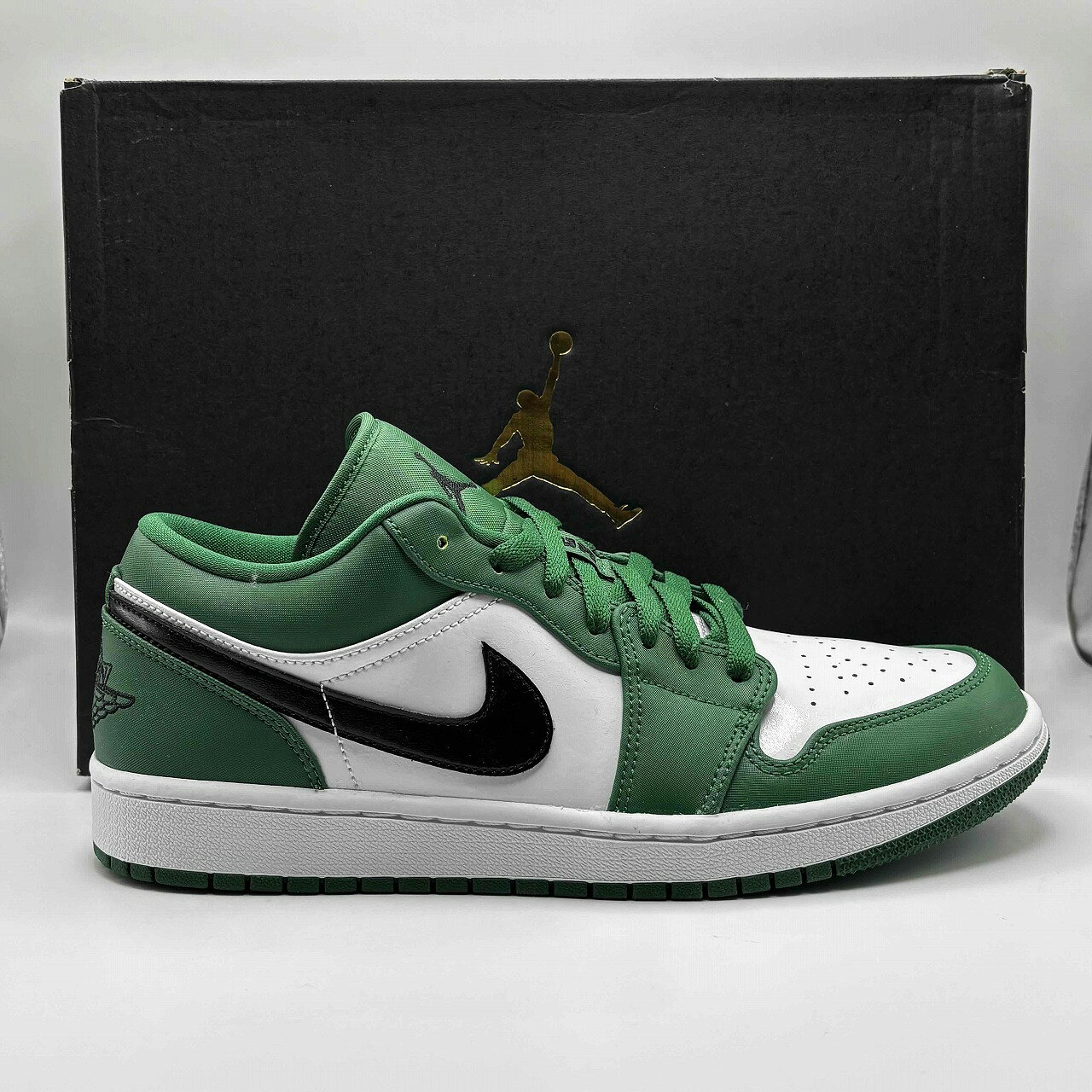 NIKE 2020 AIR JORADAN 1 LOW PINE GREEN 27.0cm 553558-301 ナイキ エアジョーダンワンロー パイングリーン スニーカー 南堀江店