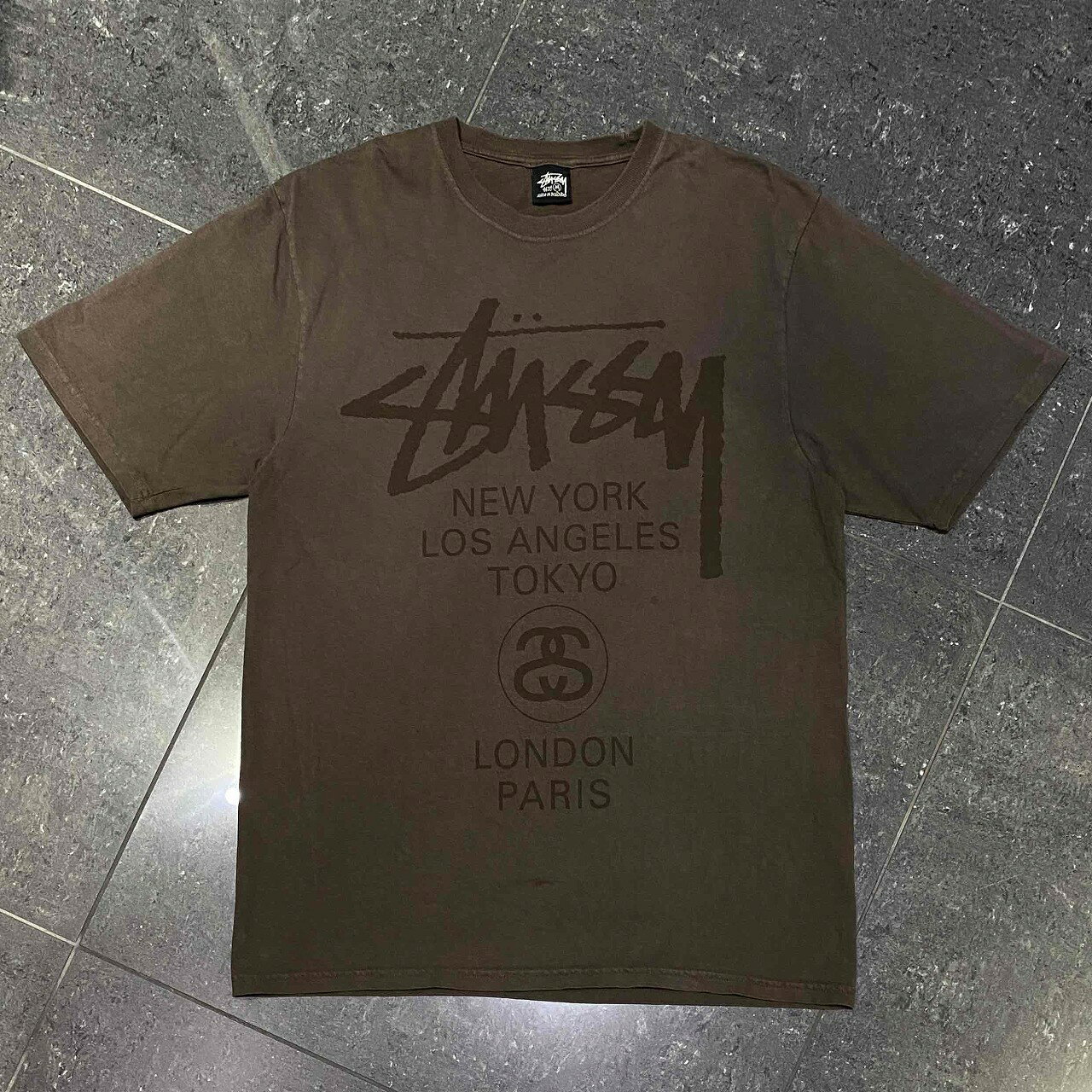 デッドストック☆STUSSY ワールドツアー アルゼンチン代表 半袖Tシャツ imgrc0120733363.jpg