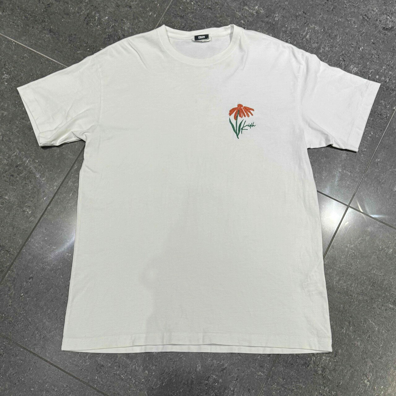 KITH NY 25ss WITHERED DAISY TEE SIZE-M キス ニューヨーク ウィザード デイジー 半袖Tシャツ 南堀江店【中古】