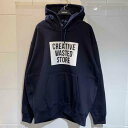 WASTED YOUTH 22aw CREATIVE WASTED STORE HOODIE Size-XXL ウェイステッドユース クリエイティブ ストア フーディー パーカー ウェステッドユース 南堀江店【中古】