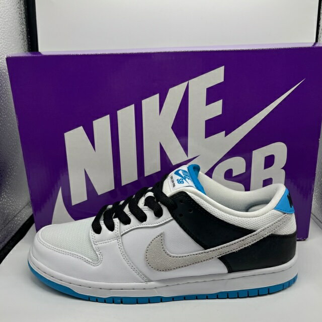 NIKE SB DUNK LOW PRO LASER BLUE 27.5cm BQ6817-101 ナイキエスビー ダンクロー レーザーブルー スニーカー 南堀江店【中古】