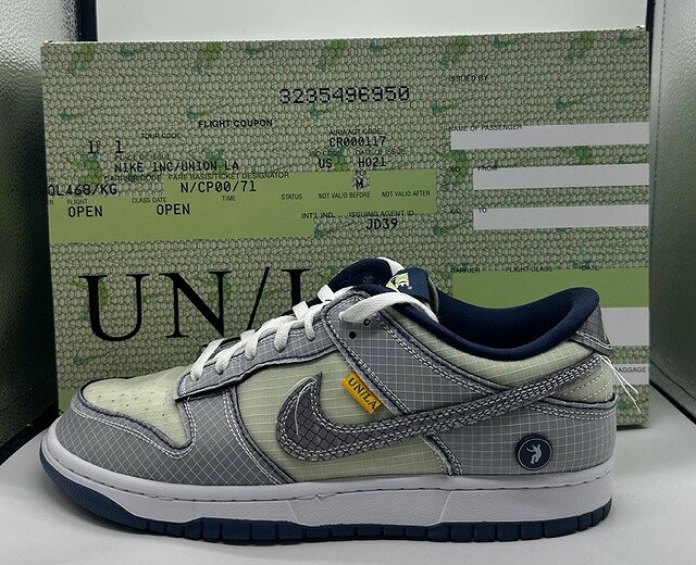 NIKE 22ss DUNK LOW UNION LA 28.0cm DJ9649-401 PASSPORT PACK ナイキ ダンクロー ユニオン スニーカー 南堀江店【中古】