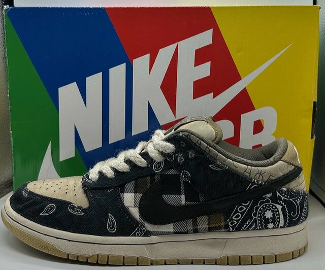 NIKE SB 20ss TRAVIS SCOTT DUNK LOW 28.0cm CT5053-001 ナイキエスビートラヴィススコットダンクロー スニーカー 心斎橋店【中古】