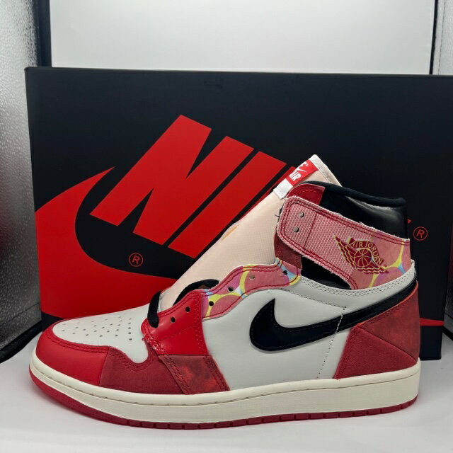 NIKE 2023 AIR JORDAN 1 HIGH OG SP SPIDER-MAN 26.5cm DV1748-601 ナイキ エアジョーダンワンハイ スパイダ－マン スニーカー 南堀江店【中古】