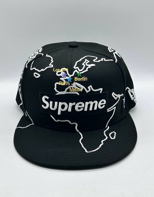 Supreme 23fw Worldwide Box Logo New Era Cap 60.6cm シュプリーム ニューエラ ワールドワイドボックスロゴキャップ 23aw 南堀江店【中古】