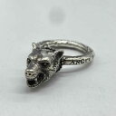 GUCCI ANGER FOREST WOLF HEAD RING 12号 グッチ アンガーフォレスト ウルフヘッドリング 南堀江店【中古】