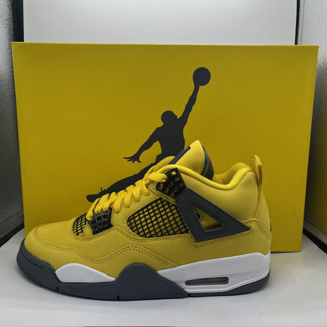 NIKE 2021ǯ AIR JORDAN 4 RETRO TOUR YELLOW 25.0cm CT8527-700 ʥ 硼4 ȥ ĥ ˡ ٹŹš