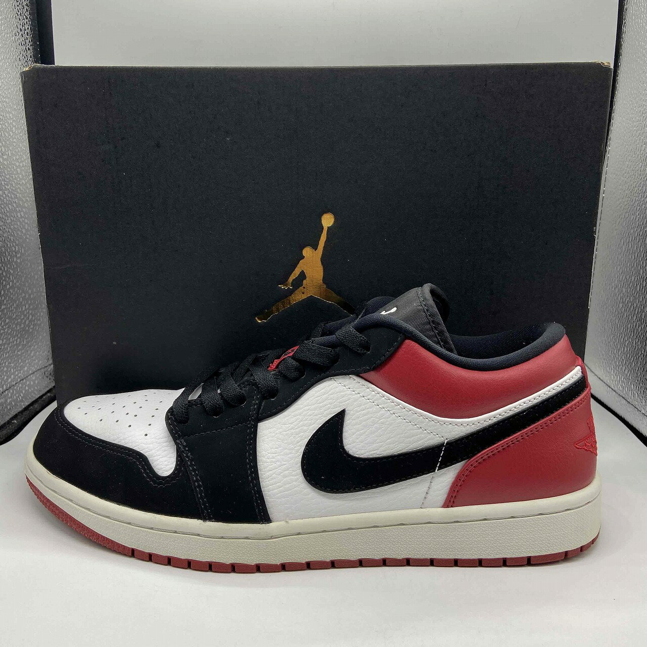 NIKE 19ss AIR JORDAN 1 LOW BALCK TOE 28.5cm 553558-116 Ĥ޹ ʥ 硼1֥åȥ ˡ ٹŹš