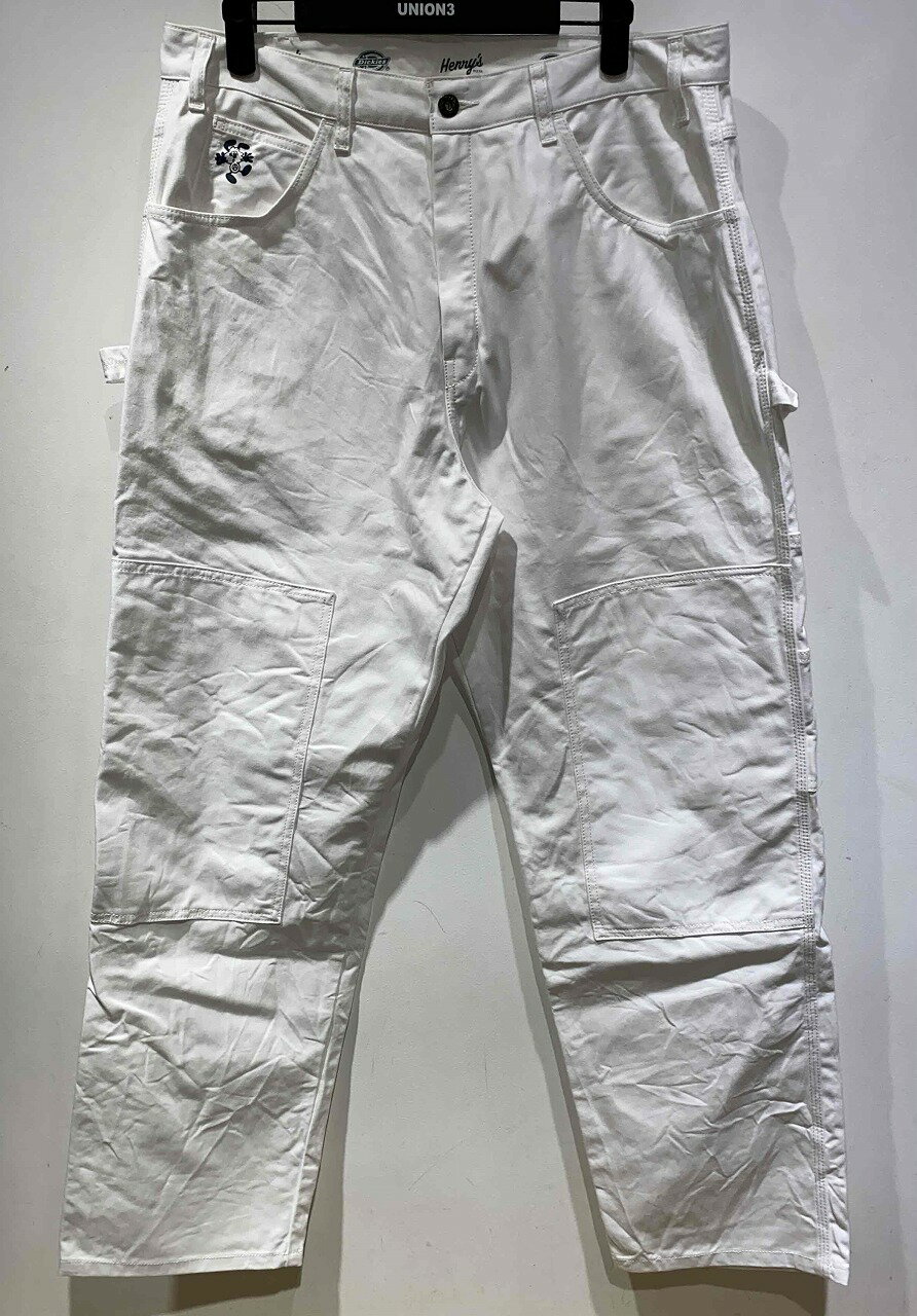 VERDY x Henry's PIZZA x DICKIES DOUBLE KNEE PAINTER PANTS SIZE-36 
