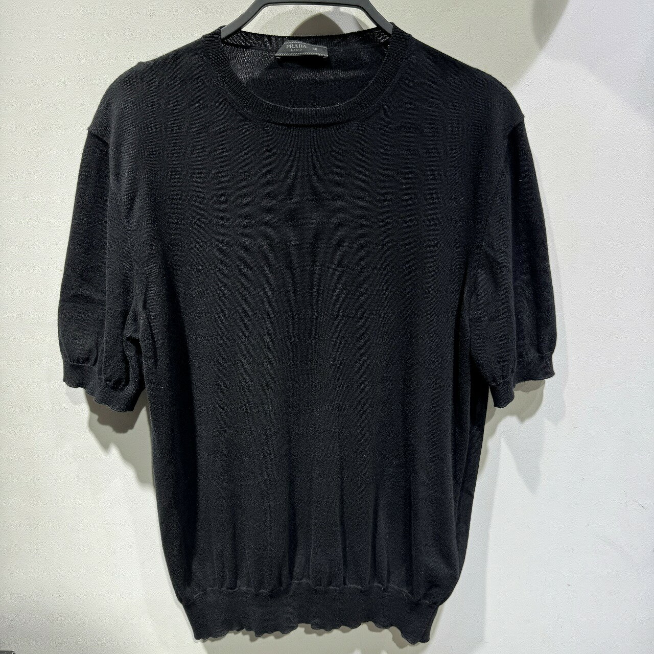 乐天商城 - PRADA COTTON KNIT SEATER SIZE-50 DNA998 S231 プラダ コットン ニット セーター 心斎橋店【中古】
