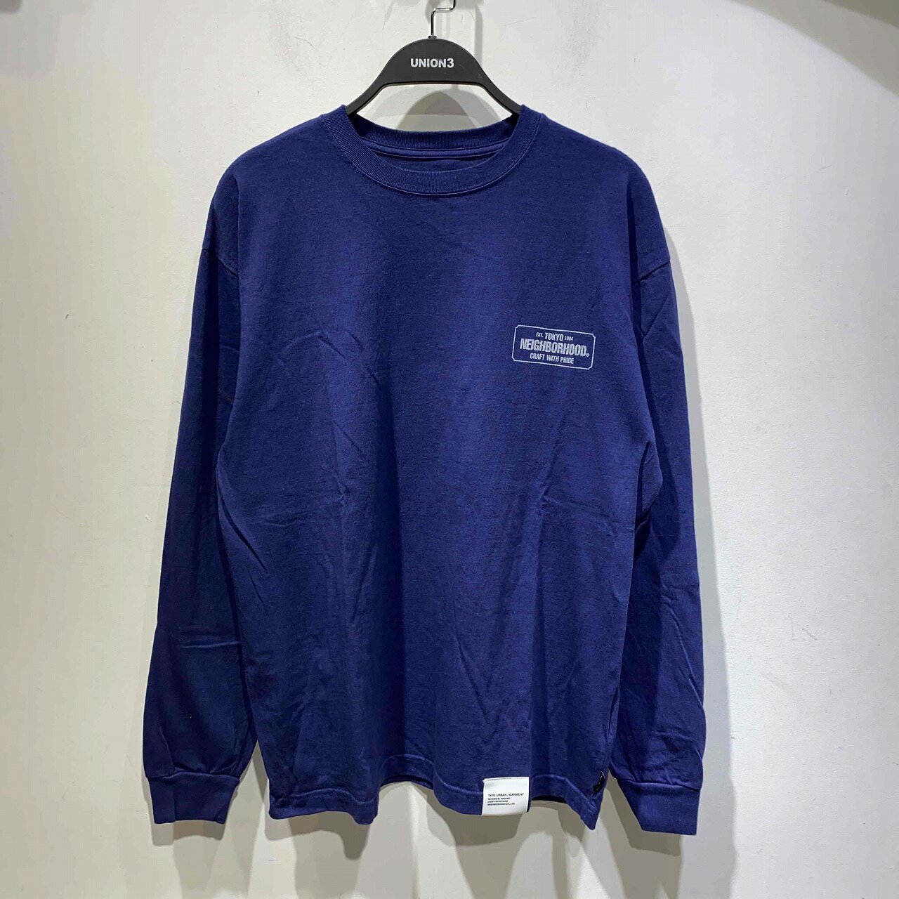 Rakuten - NEIGHBORHOOD 23ss SULFUR DYE CREWNECK LS TEE 231OKNH-CSM03 Mサイズ ネイバーフッド サルファー ダイ クルーネック ロングスリーブ 長袖Tシャツ 南堀江店【中古】