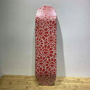 KAIKAI KIKI MURAKAMI TAKASHI "Flowers as OHANA-chang" SKATEBOARD DECK RED カイカイキキ お花 総柄 スケートボード デッキ 心斎橋店【中古】