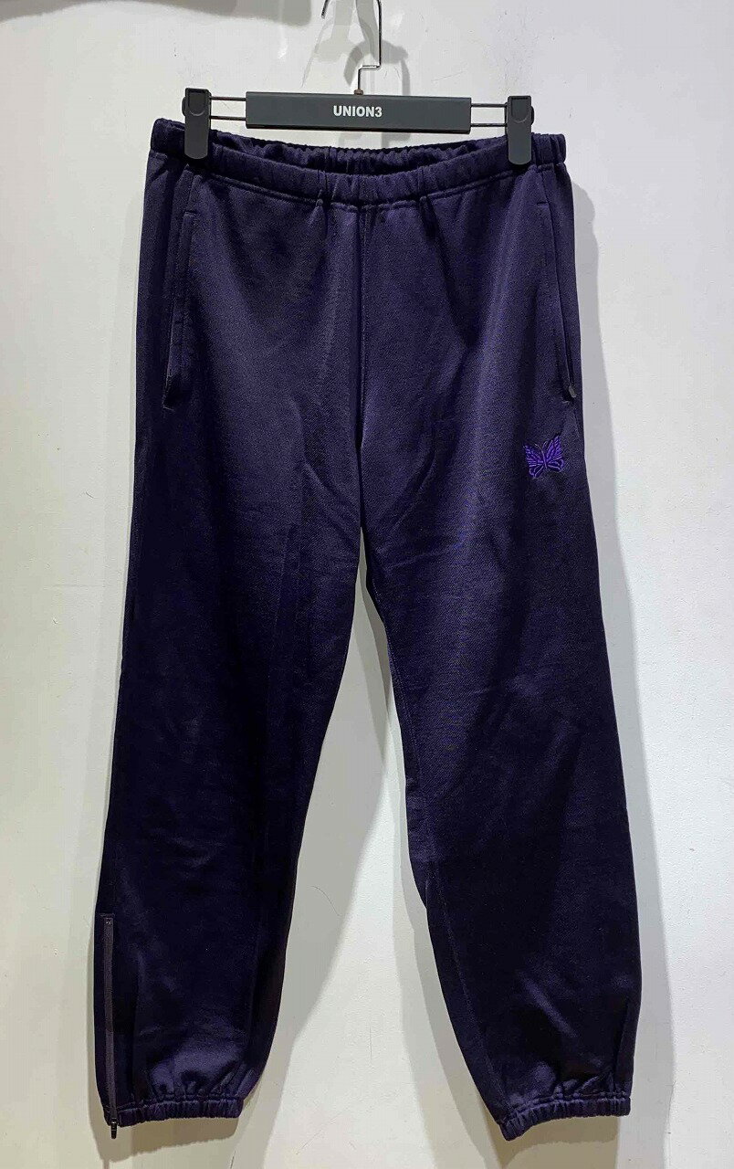 NEEDLES PURPLE ZIPPED LOUNGE PANTS MR308C Size-M ニードルス パープル ジップ ラウンジ パンツ 心斎橋店【中古】