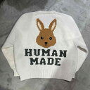 HUMAN MADE 22AW RABBIT RAGLAN KNIT SWEATER Mサイズ ヒューマンメイド ラビット ラグラン ニット セーター うさぎ 心斎橋店【中古】(4)