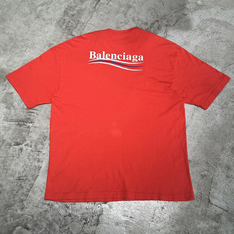 楽天市場】balenciaga（カラーレッド）（Tシャツ・カットソー