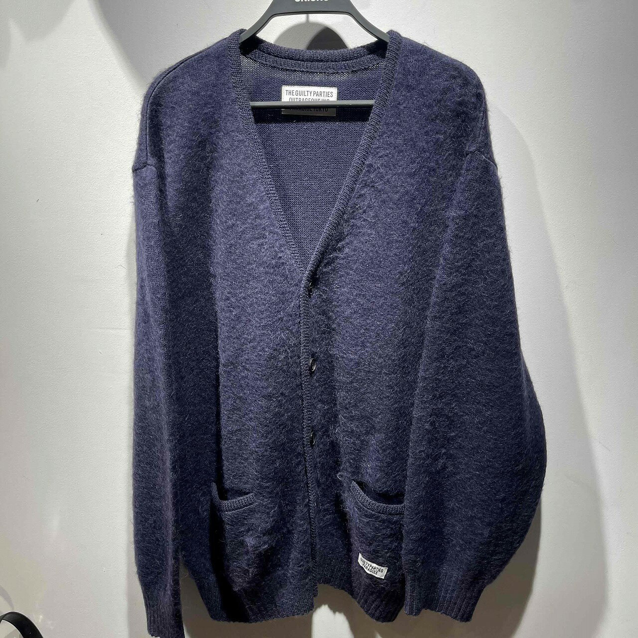 WACKO MARIA MOHAIR CARDIGAN Size-XL ワコマリア モヘア カーディガン 心斎橋店【中古】