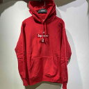 Supreme 20aw Cross Box Logo Hooded Sweatshirt Size-L シュプリーム クロスボックスロゴフーデッドスウェットシャツパーカー 南堀江店【中古】