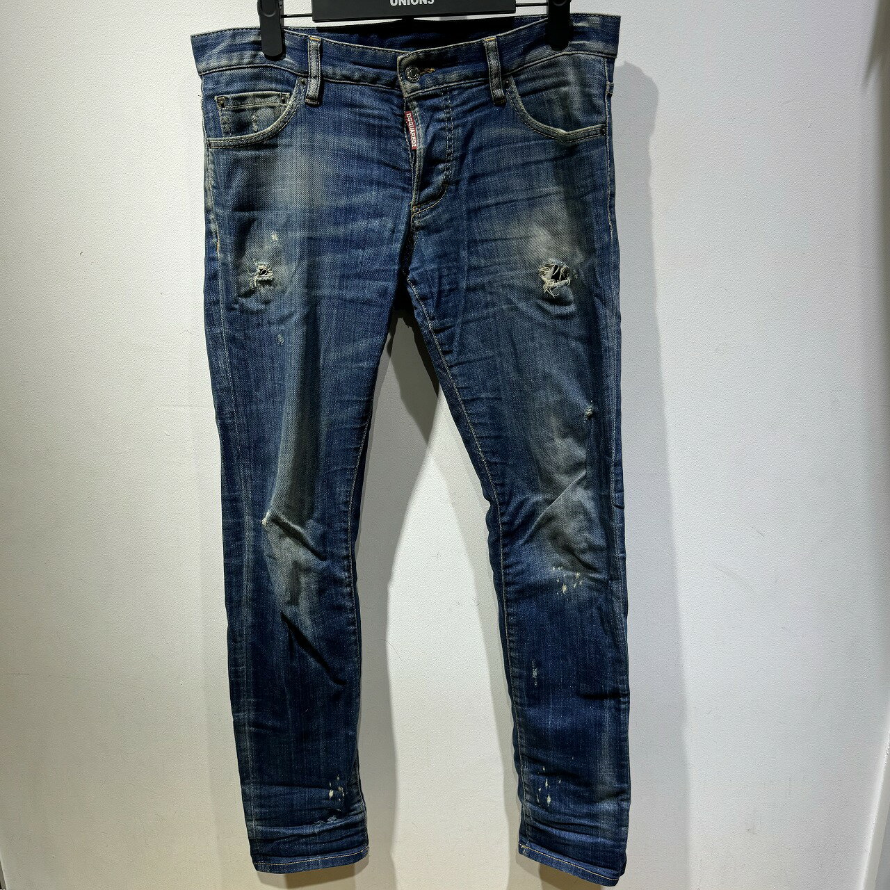 DSQUARED2 DENIM PANTS SIZE-48 S74LB0135 ディ