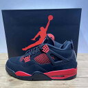 NIKE AIR JORDAN 4 RETRO RED THUNDER CRIMSON 28.5cm 2022N CT8527-016 iCL GAW[_4g bhT_[N] Xj[J[ S֋XyÁz