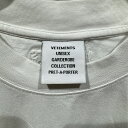 VETEMENTS 22AW SLOGAN PRINTED T-SHIRT XSサイズ UA53TR290W ヴェトモン スローガン 半袖Tシャツ TEE 心斎橋店【中古】