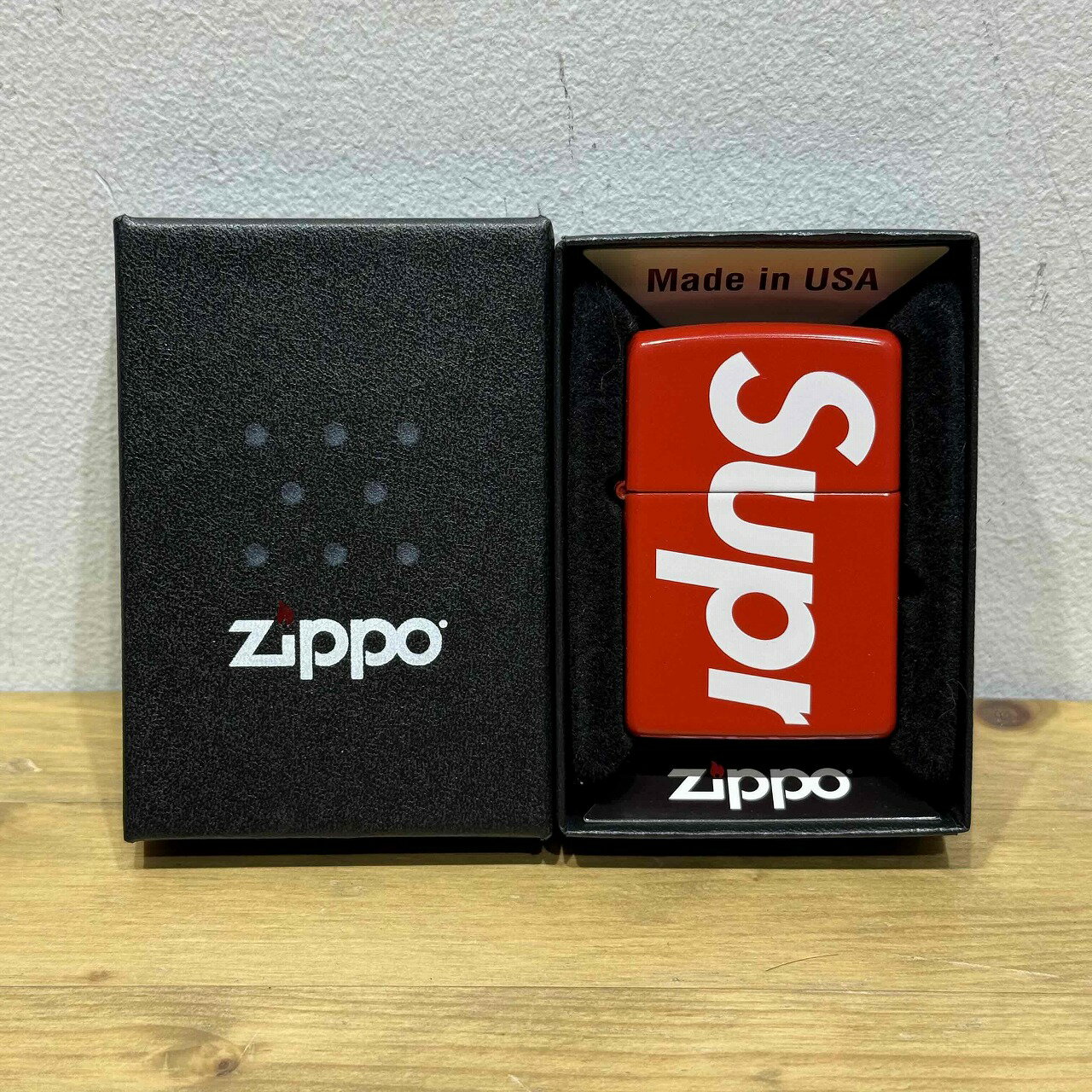 ◼️新品未使用◼️supreme◼️Logo zippo◼️シュプリーム◼️ロゴジッポー 楽天市場】ZIPPO Supreme(ブランドシュプリーム)の通販