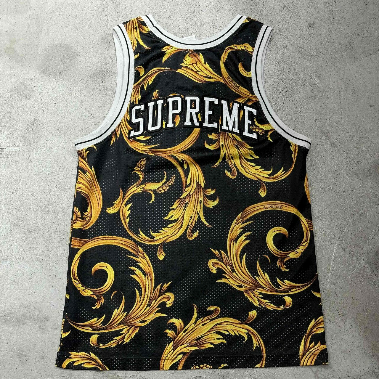 Supreme 14ss Nike Basketball jersey Sサイズ 648780-010 シュプリーム バスケットボールジャージー タンクトップ ...