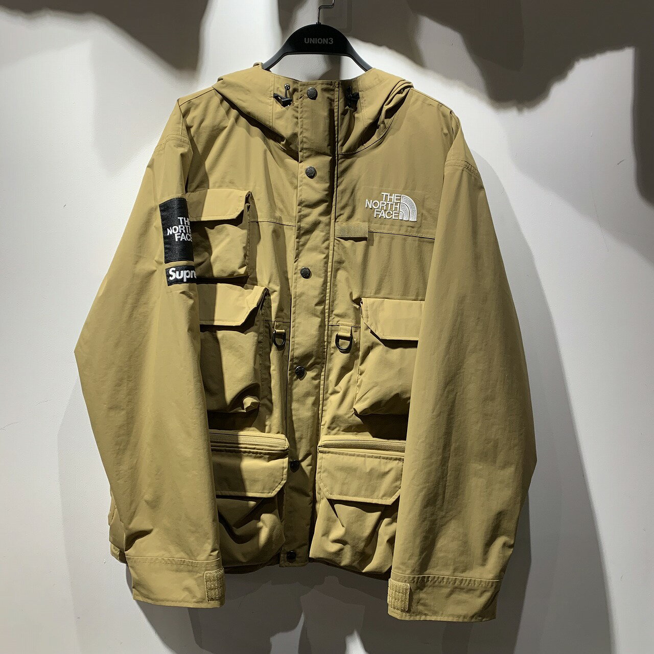 SUPREME 20ss THE NORTH FACE CARGO Jacket Lサイズ ベージュ シュプリーム ノースフェイス カーゴジャケット 心斎橋店【中古】