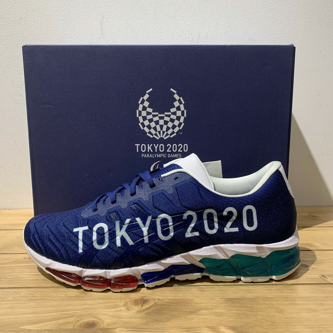 ASICS GEL-QUANTUM 360 5 Tokyo 2020 27.5cm 1021A245-400 アシックス ゲルクワンタム スニーカー 東京オリンピック・パラリンピック 心斎橋店【中古】