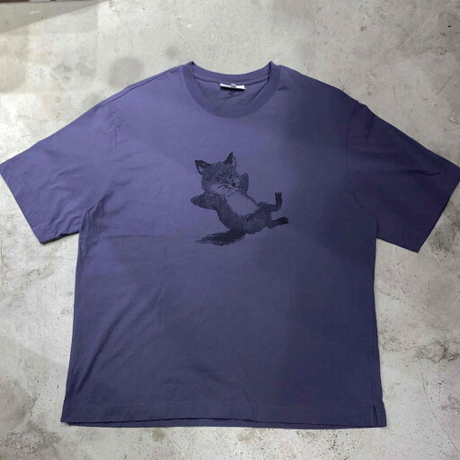 MAISON KITSUNE CHILLAX PRINT OVERSIZE T-SHIRT Lサイズ OM00108KJ0008 メゾン キツネ チラックス プリント オーバーサイズ Tシャツ 心斎橋店【中古】 MAISON KITSUNE CHILLAX PRINT OVERSIZE T-SHIRT Lサイズ OM00108KJ0008 メゾン キツネ チラックス プリント オーバーサイズ Tシャツ 心斎橋店【中古】