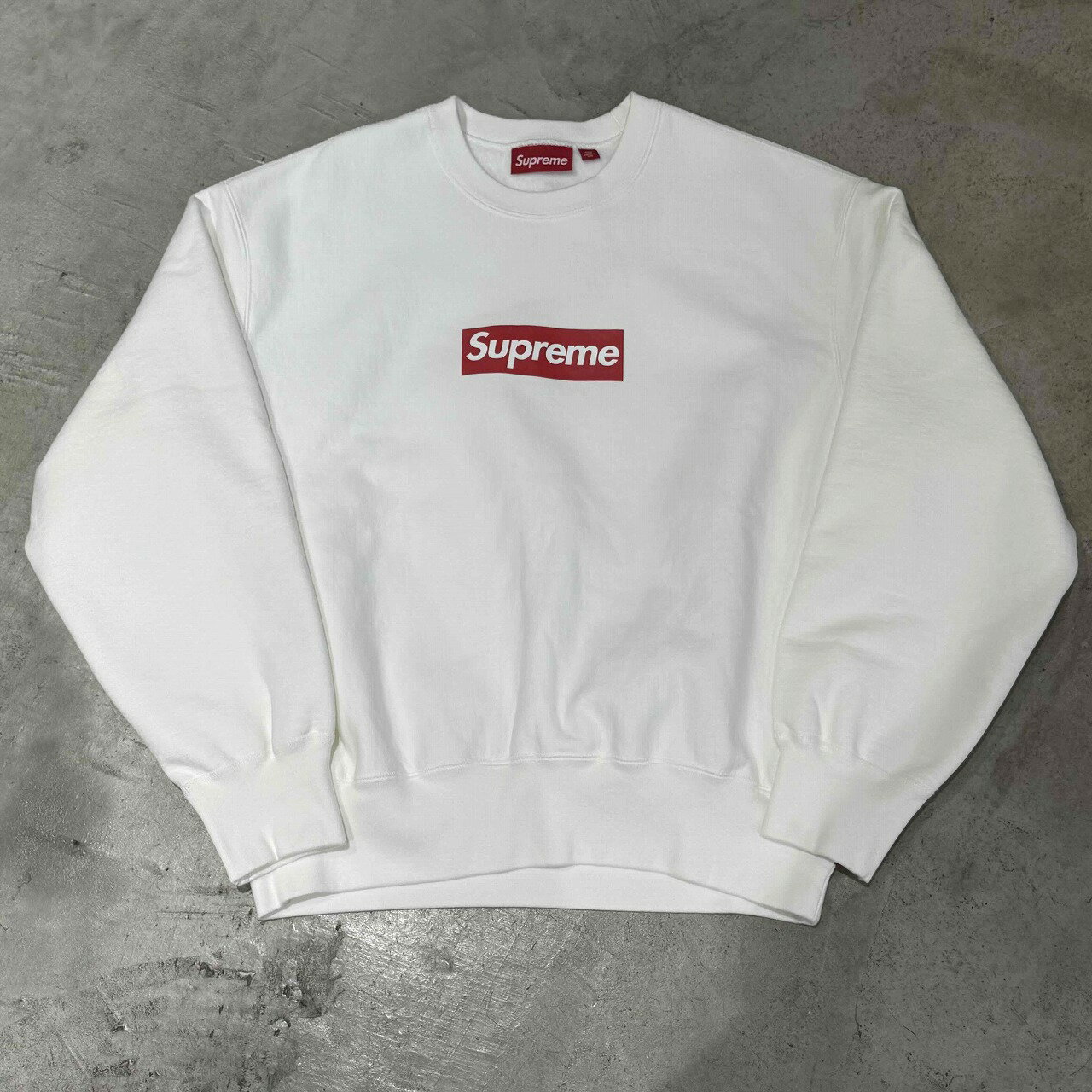 Supreme 25ss Washed Box Logo Crewneck Sweatshirt Size-S シュプリーム ウォッシュドボックスロゴクルーネックスウェットシャツ 心斎橋店【中古】