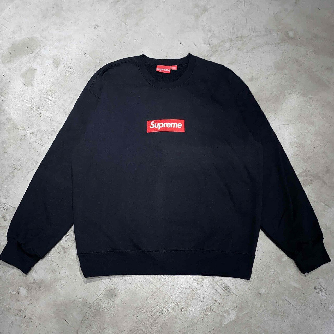 トップス Supreme Box Logo Crewneck Supreme Box Logo Crewneck (FW22) Black Men's - FW22 - US