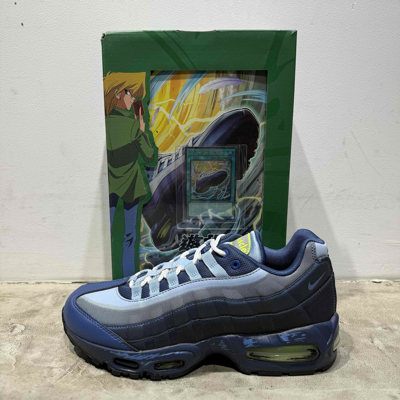 Rakuten - NIKE YU-GI-OH! AIR MUSCLE 95 QS YGO 26.5cm II7404-400 ナイキ 遊戯王 エアマッスル95 AIR MAX エアマックス スニーカー 心斎橋店【中古】