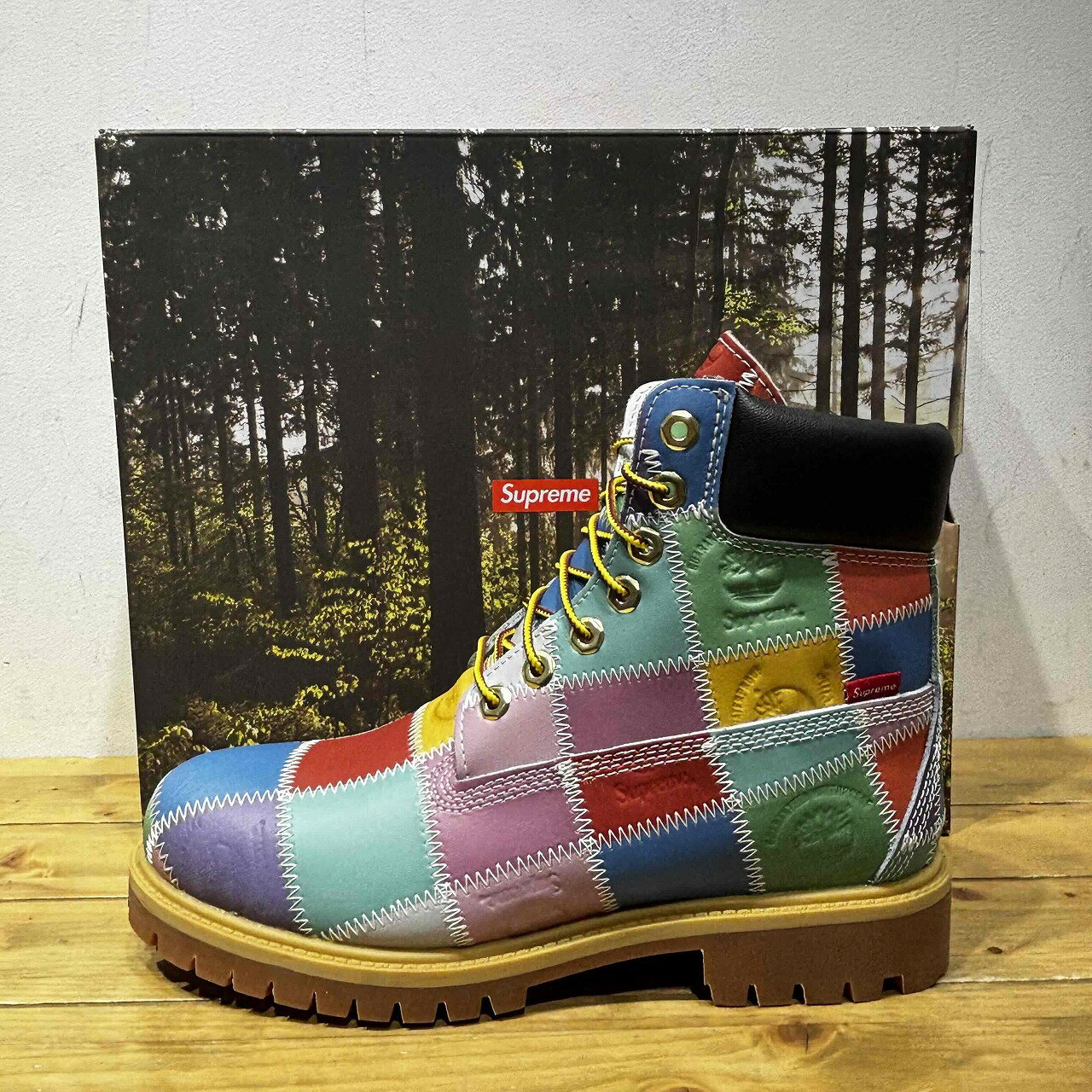 Supreme 25aw Timberland Patchwork 6Inch Premium 