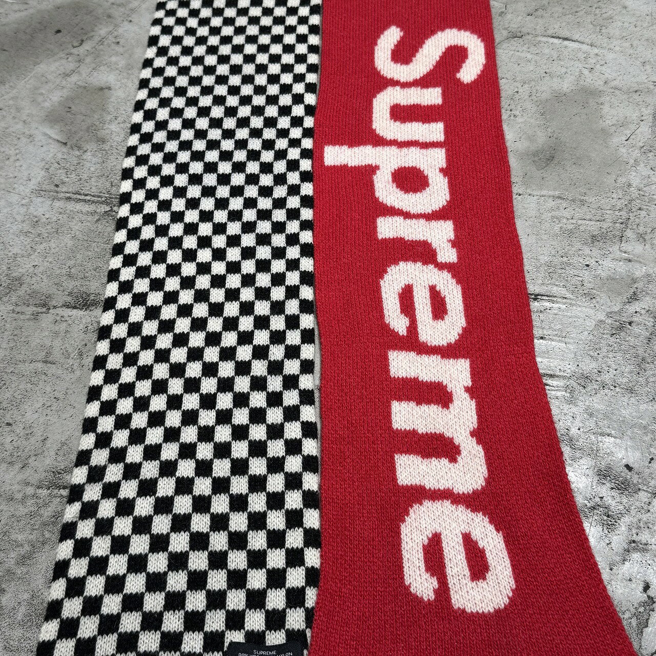 union3 楽天市場店のSUPREME 11aw Taxi Scarf シュプリーム タクシー スカーフ マフラー 心斎橋店【中古】｜アングル3
