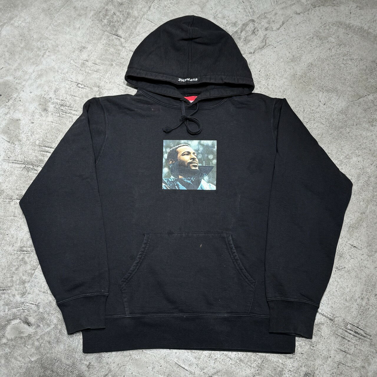 乐天商城 - Supreme 18aw Marvin Gaye Hooded Sweatshirt SIZE-M シュプリームマーヴィン ゲイフーデッドスウェットシャツパーカー 心斎橋店【中古】