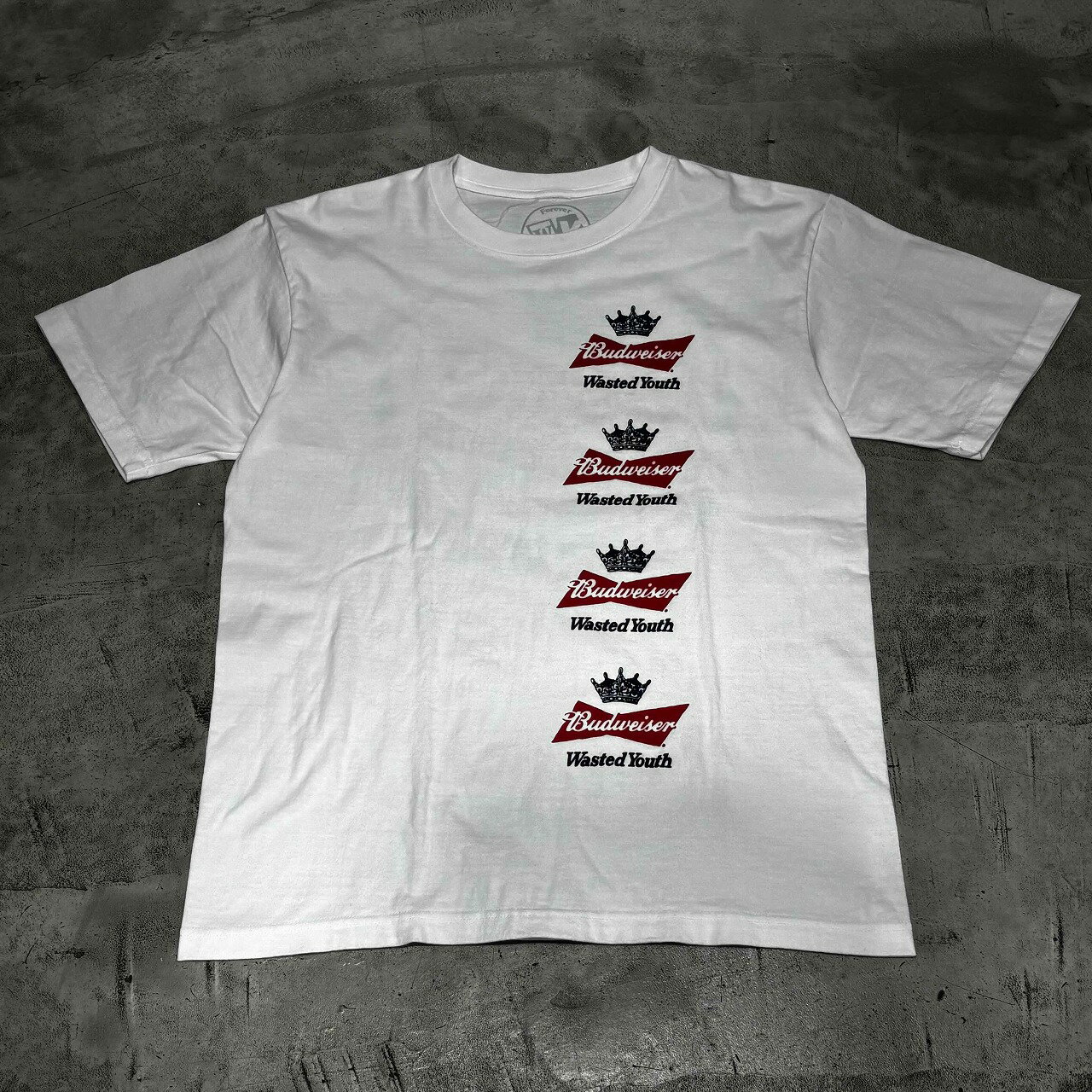 Spain （Clubs） - WASTED YOUTH 22ss BUDWEIZER S/S TEE Mサイズ VERDY ウエステッドユース ヴェルディー バドワイザー 心斎橋店【中古】