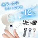 【触れた瞬間冷感!超強風力】100段調整 冷却 ハンディファン 冷却プレート 充電式 首かけ 扇風機 冷却 ハンディ ネック ファン 半導体 クーラー 冷凍チッ...