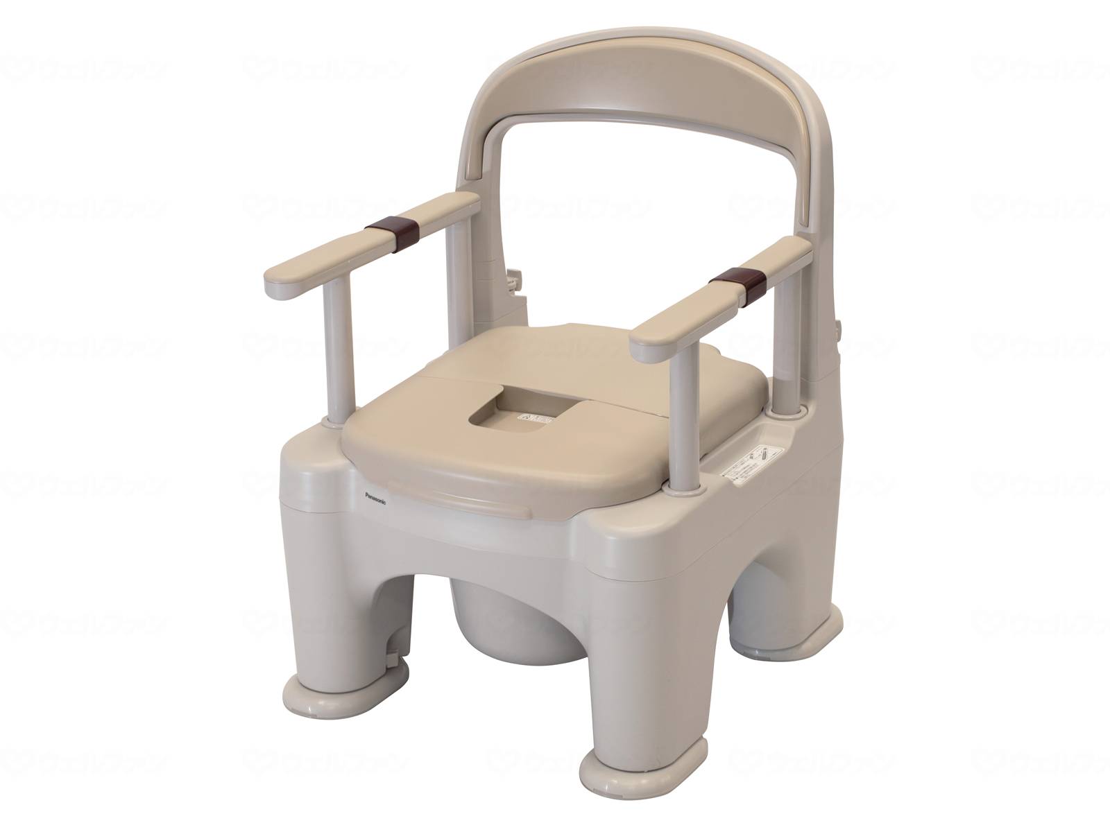 パナソニックエイジフリー ポータブルトイレ 座楽 ラフィーネ / PN-L30200BE 標準タイプ(プラスチック..