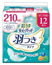 商品の仕様 ●サイズ／幅13×長さ29cm ●吸水量目安／約210cc ●日常生活動作レベル／1_一人で歩ける ●ケース入数/24 商品の説明 ・羽つきだから、どんなに動いてもズレ安心。 ・超うすだから、つけていないような心地よさ！ ・高吸収ポリマーで瞬間吸収！ ・トリプル効果でにおいも安心！ ・ムレにくい全面通気性。