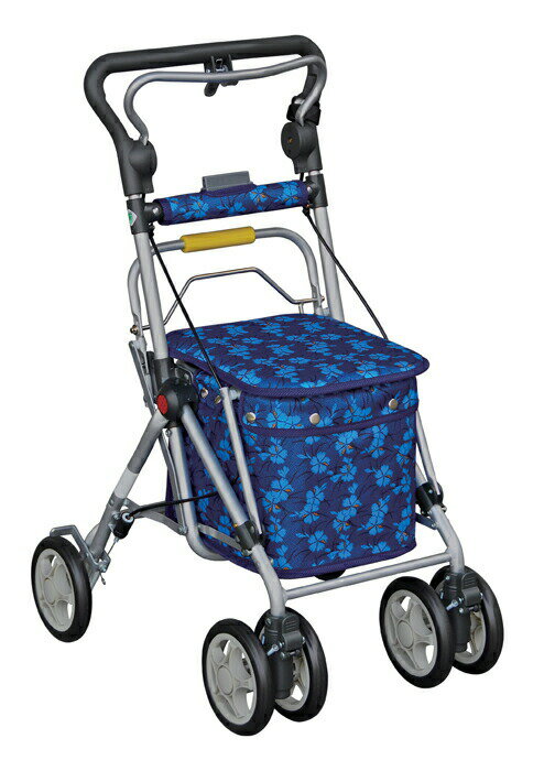 須恵廣工業 シルバーカー スイート3/No.668　なでしこ紺