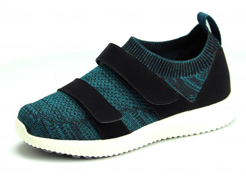 マリアンヌ SaiSai ストレッチニットスニーカー WG120 男女共用 S・M・L・LL・3L・4L エメラルドグリーン・ディープレッド・ブラック