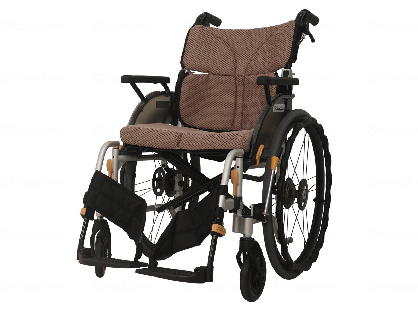 非課税商品 松永製作所 ネクストコア2マルチ 自走式 NEXT2-31B / 座幅42cm M-17（オークル） 車椅子 車いす メーカー直送