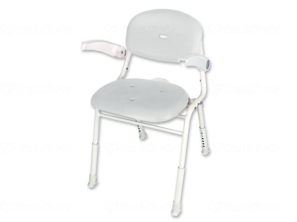 介護用 風呂椅子 幸和製作所 ユニプラス ミドルシャワーチェア / BSU15 ホワイト