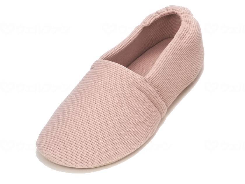 片足販売 右足用/左足用 徳武産業 あゆみシューズ エスパドワイド 5E 2704 ピンク