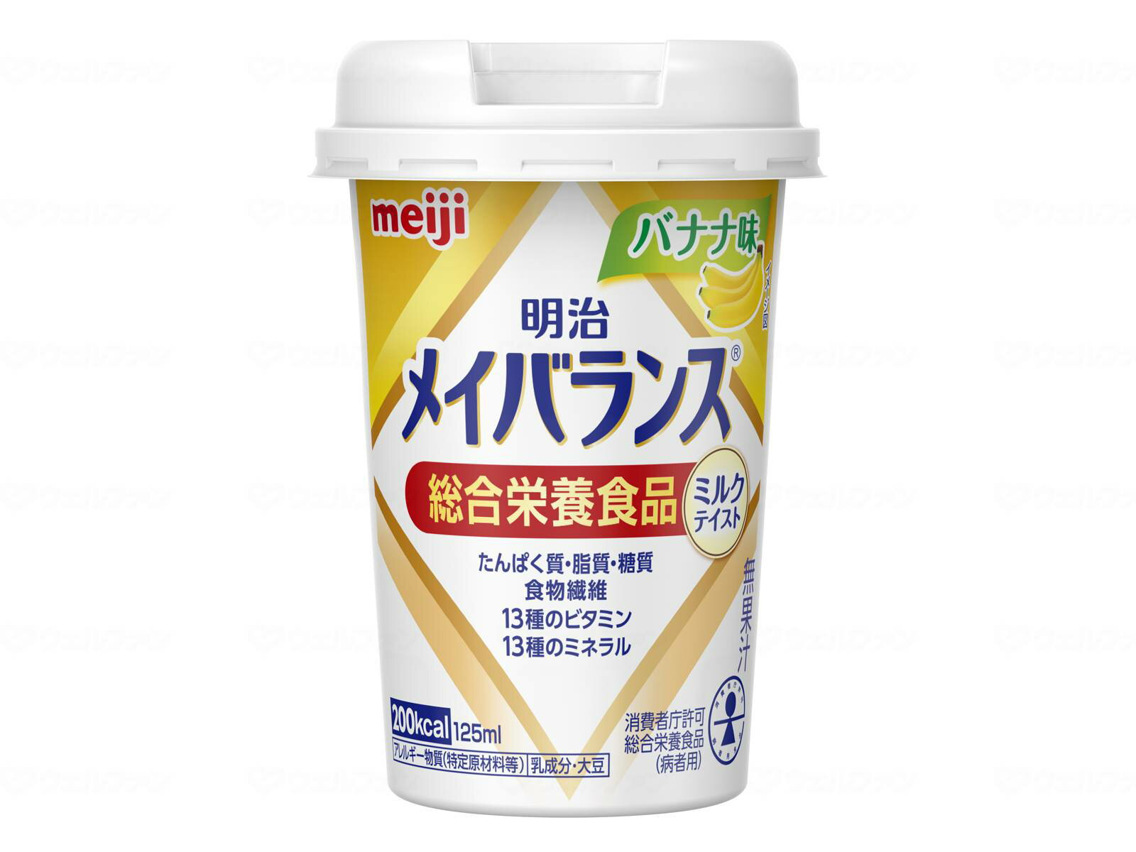 明治 メイバランスMiniカップ バナナ味/1415014 125mL×24個セット/ケース販売